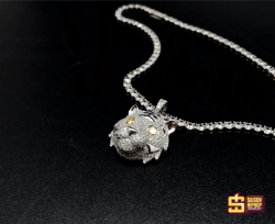 Mặt Dây Chuyền Con Hổ
